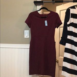 marron ann taylor new dress size 4 petite